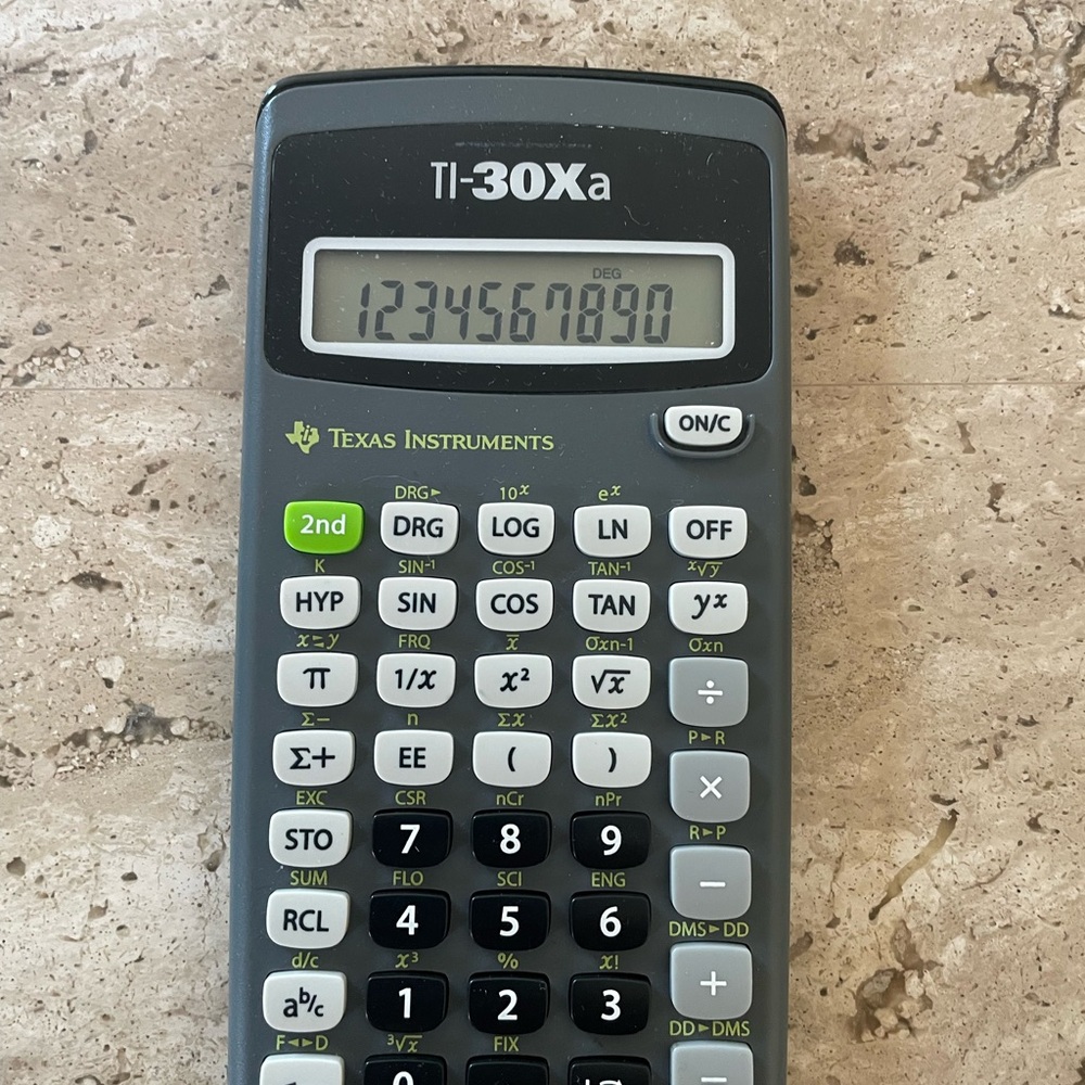 Texas Instruments TI-30XA Scientific Calculator